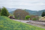 Westbound approaching at Shawsville 